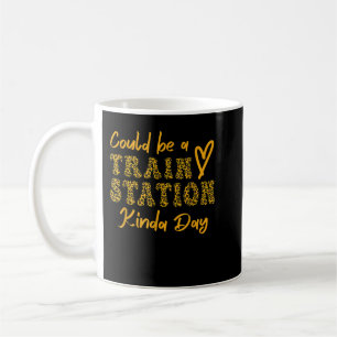 Mug Ça Pourrait Être Une Gare Kinda Day Super Leopard