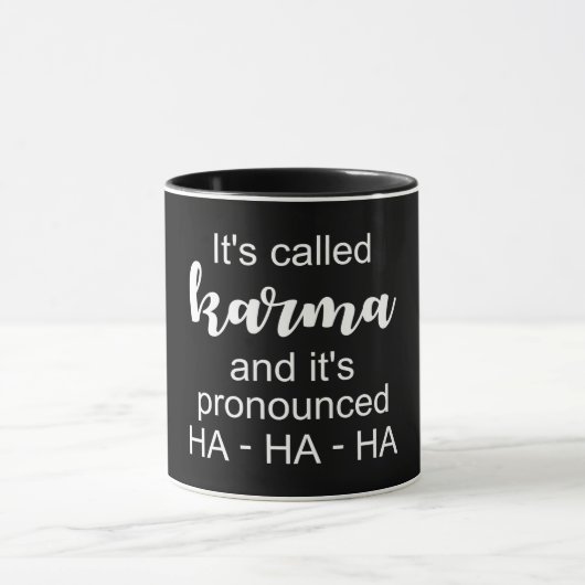 Mug Ça s'appelle Karma (Centre)