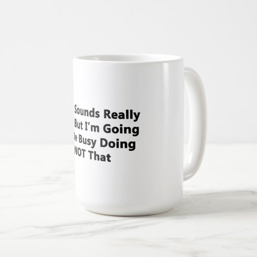 Mug Ça Semble Vraiment Amusant (Devant droit)