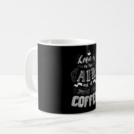 Mug Ça sent le café (Devant gauche)