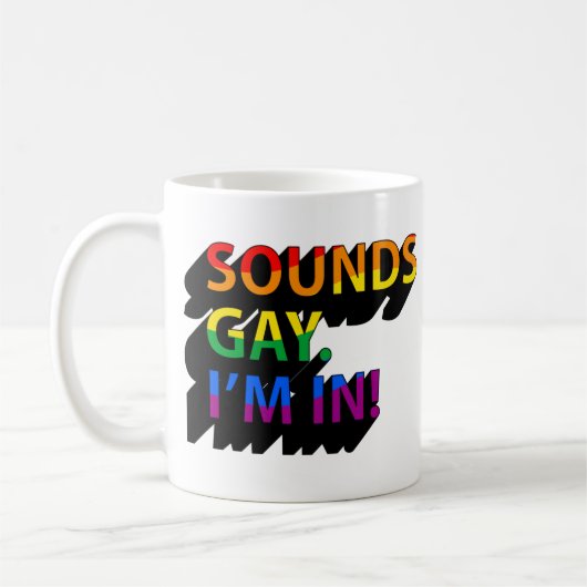 MUG ÇA SONE GAI JE SUIS DEDANS (Gauche)