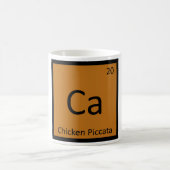 Mug Ca - Tableau périodique de chimie de Piccata de (Centre)