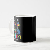 Mug Ça va d'être différent Sensibilisation sur l'autis (Devant gauche)