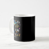 Mug Ça va être différent - Dauphin de Sensibilisation  (Devant gauche)