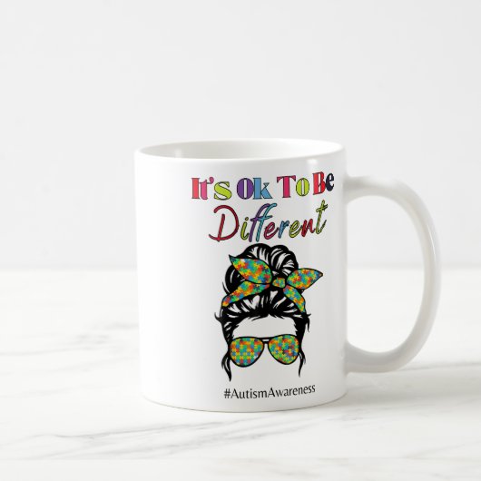Mug Ça va être différent le mois de Sensibilisation su (Droite)