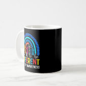 Mug Ça va être différent Sensibilisation sur l'autisme (Devant gauche)