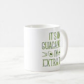 Mug Ça va Guacamole Je suis aussi extra (Devant droit)