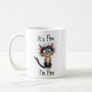 Mug Ça va, je vais bien, cadeaux drôles de conversatio