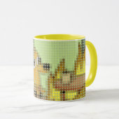 Mug "Ça va" Mème Pixeldot (Devant droit)