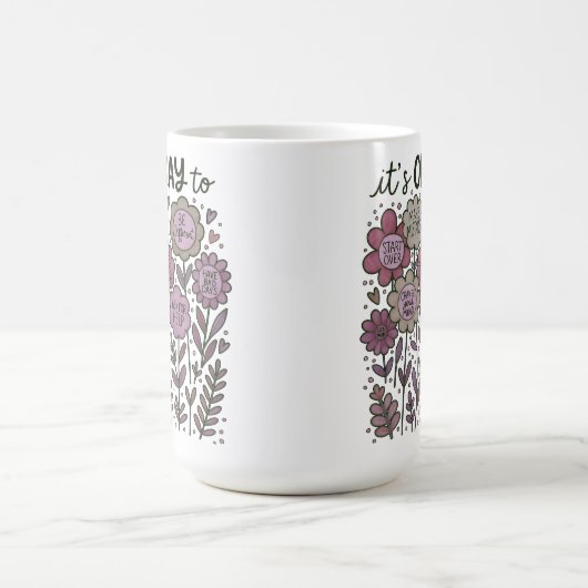 Mug Ça va pour Boho Floral (Centre)