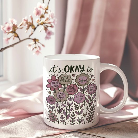 Mug Ça va pour Boho Floral