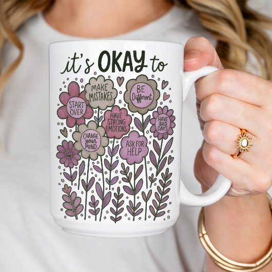 Mug Ça va pour Boho Floral