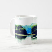 Mug cabane à café pour voilier de croisière (Devant gauche)