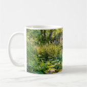 Mug Cabane du ruisseau forestier avec canards, pierre (Gauche)