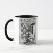 Mug Cabbalist juif tenant un sephiroth, copie d'un I (Gauche)