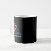 Mug Caberfae Peaks Michigan Snowboard (Devant gauche)