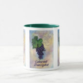 Mug Cabernet Sauvignon Vin Musique (Centre)