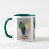 Mug Cabernet Sauvignon Vin Musique (Gauche)