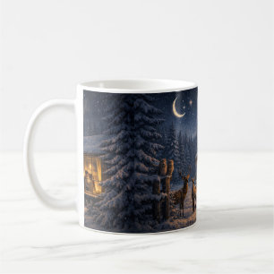 Mug Cabine d'amour de nuit d'hiver – Paisible