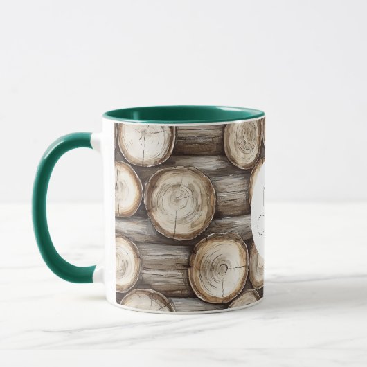 Mug Cabine de bois Noël (Gauche)
