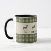 Mug Cabine de cerfs verts (Gauche)