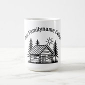 Mug Cabine de famille personnalisé (Centre)