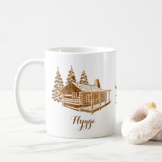 Mug Cabine de journal confortable - Hygge ou votre pro