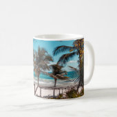 Mug Cabine de Nipa sous les cocotiers (Devant droit)