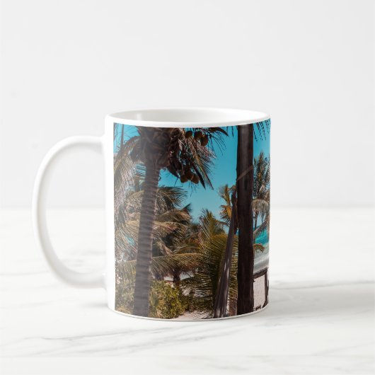 Mug Cabine de Nipa sous les cocotiers (Gauche)