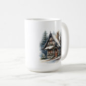 Mug Cabine de Noël (Devant droit)