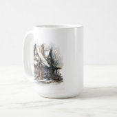 Mug Cabine de Noël (Devant gauche)