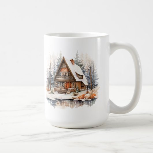 Mug Cabine de Noël (Droite)