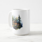 Mug Cabine de Noël (Devant gauche)