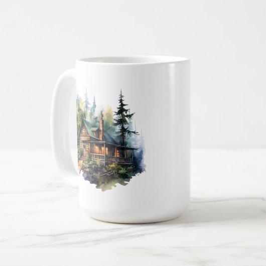 Mug Cabine de Noël (Devant gauche)