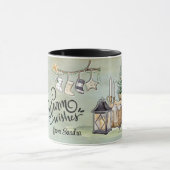 Mug Cabine de Noël Café Gnome Girl (Centre)