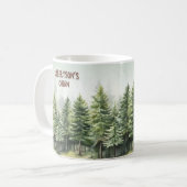 Mug Cabine familial Pinewood Forest Green (Devant gauche)