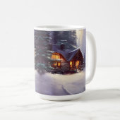 Mug Cabine Mystique Rustique De Journal Parmi Les Ever (Devant droit)
