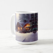 Mug Cabine Mystique Rustique De Journal Parmi Les Ever (Devant gauche)