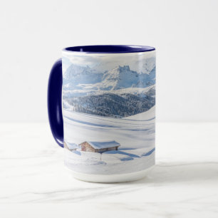 Mug Cabine Retraite Snowscape   Dolomites