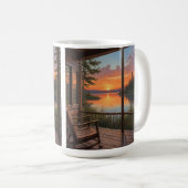 Mug Cabine Sur Le Lac (Devant droit)