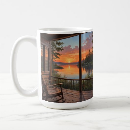 Mug Cabine Sur Le Lac (Gauche)