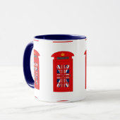 Mug Cabine téléphonique britannique (Devant gauche)