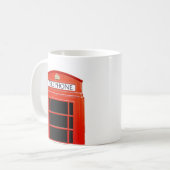Mug Cabine téléphonique vintage (Devant gauche)