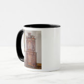 Mug Cabinet avec deux sections, et une porte à deux (Devant gauche)