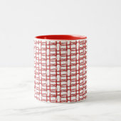 Mug - câblé en rouge (Centre)