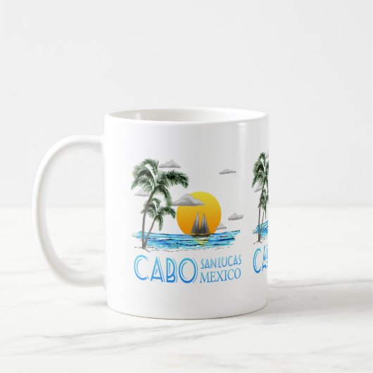 Mug Cabo San Lucas Mexique (Gauche)