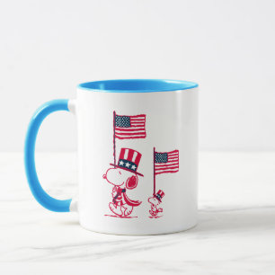 Mug cacahuètes   American Summer Old Glory