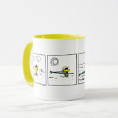 Mug cacahuètes | Bois de bois à la plage (Devant gauche)