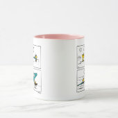 Mug cacahuètes | Bois de bois à la plage (Centre)