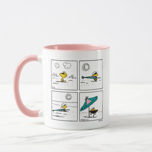 Mug cacahuètes | Bois de bois à la plage (Gauche)